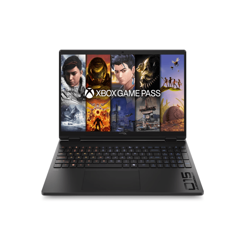 HP HyperX OMEN Gaming Laptop 15-GA0028TX, i7-14650HX, 24GB RAM, 1TB SSD, RTX 5050-8GB, 15.3 inch WQXGA IPS Anti-glare Display 180 Hz , Windows 11 Home, Microsoft Office 2024, Black
