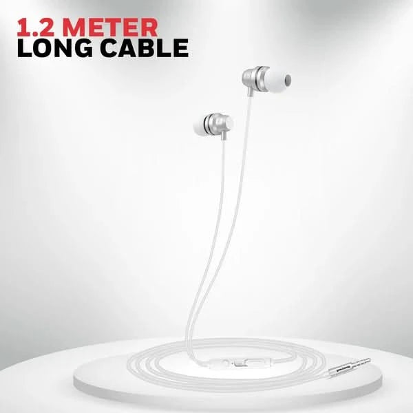 Honeywell Moxie V50 Wired Earphones White