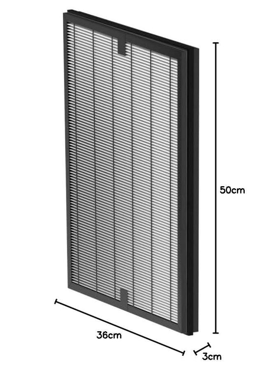 Honeywell Air Touch V2,4-in-1 Compound Filter with Pre-Filter,Nano-Silver Anti Bacterial,HEPA H13 &Activated Carbon Filter Removes 99.99% Allergens,Pollutants,PM2.5,VOCs,Smoke,Toxic Fume