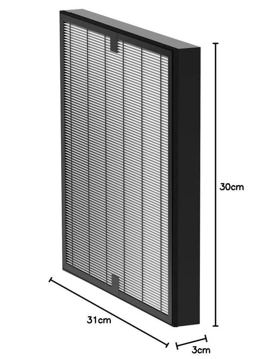 Honeywell Air Touch V3 Compound Pre-Filter with HEPA H13 | Removes 99.99% Allergens, Pollutants, PM2.5, Dust, Fibres and Pollens