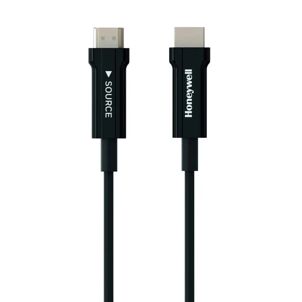 Honeywell HDMI AOC 2.1 Complaint 50 Meters, Transmission Speed of 48GBPS, Supports UHD Resolution of 8K@60Hz, Male-to-Male, High-Speed Fiber Optics Cable, Compatible with TV, Gaming Console, etc.