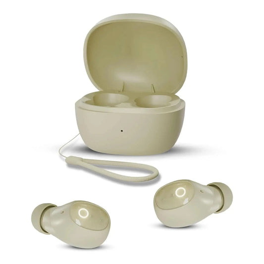 Honeywell Moxie V1500 Bluetooth TWS Earbuds with 48H Playtime, Type C Fast Charging, IPX4 Water Resistant, Bluetooth V5.4, 8mm*2 Drivers, Touch Controls, Voice Assistant, Noise Cancelling Yellow