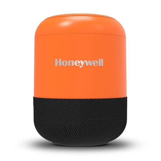 Honeywell Moxie V200 Wireless Bluetooth V5.3 Portable Speaker 5W, 12Hrs Playtime, Advanced 52mm Drivers, IPX4, Connect 2 Speakers with TWS Feature, Premium Stereo Sound, Multi Compatibility Mode Orange