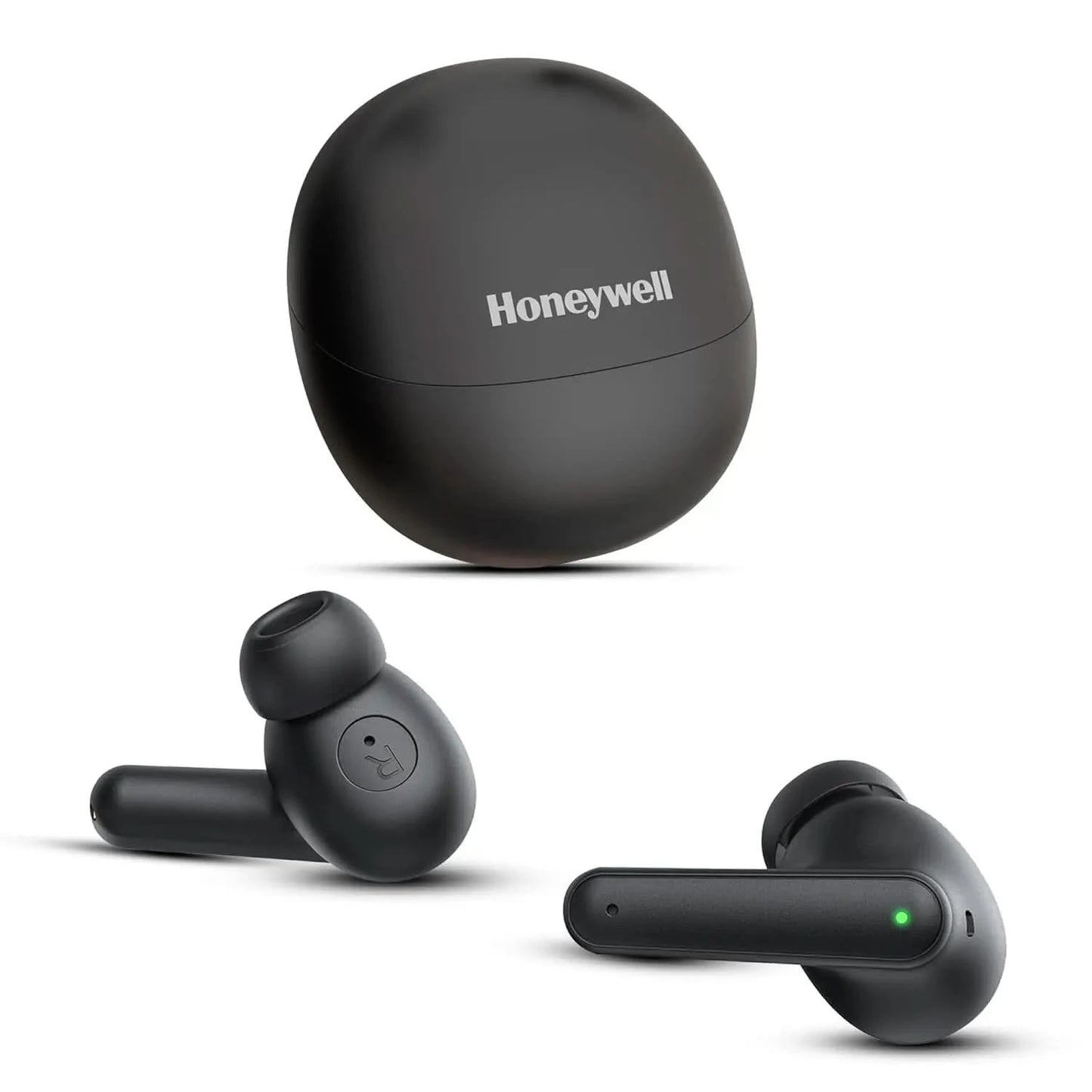 Honeywell New Launched Moxie V1400 Bluetooth v5.4 TWS in-Ear Earbuds, ENC with 4 Mics for HD Calling, 45H Battery Life, Stereo Sound, Deep Bass, IPX4, 40ms Low Latency Gaming Mode