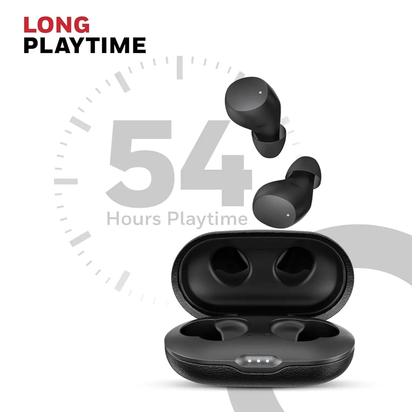 Honeywell New Launched Suono P2200 Bluetooth v5.4 TWS Earbuds, ENC with 2 Mics for HD Calling, 54H Battery Life, Stereo Sound, Deep Bass, IPX5, 40ms Low Latency Gaming Mode