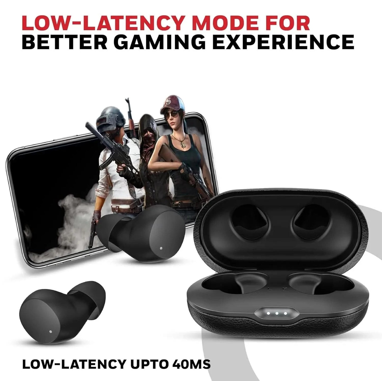 Honeywell New Launched Suono P2200 Bluetooth v5.4 TWS Earbuds, ENC with 2 Mics for HD Calling, 54H Battery Life, Stereo Sound, Deep Bass, IPX5, 40ms Low Latency Gaming Mode