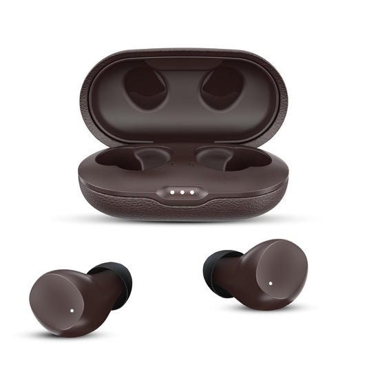 Honeywell New Launched Suono P2200 Bluetooth v5.4 TWS Earbuds, ENC with 2 Mics for HD Calling, 54H Battery Life, Stereo Sound, Deep Bass, IPX5, 40ms Low Latency Gaming Mode Brown