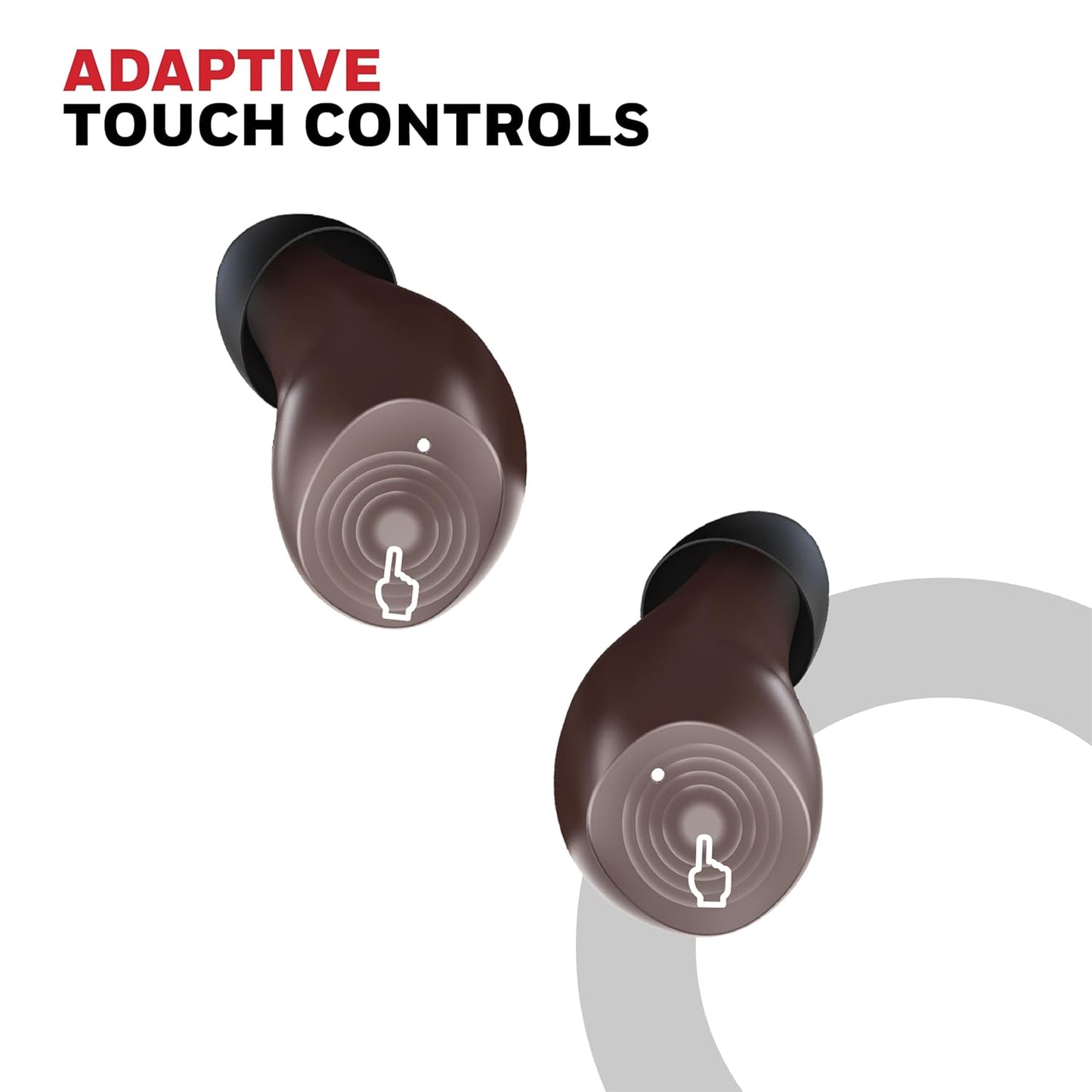 Honeywell New Launched Suono P2200 Bluetooth v5.4 TWS Earbuds, ENC with 2 Mics for HD Calling, 54H Battery Life, Stereo Sound, Deep Bass, IPX5, 40ms Low Latency Gaming Mode Brown