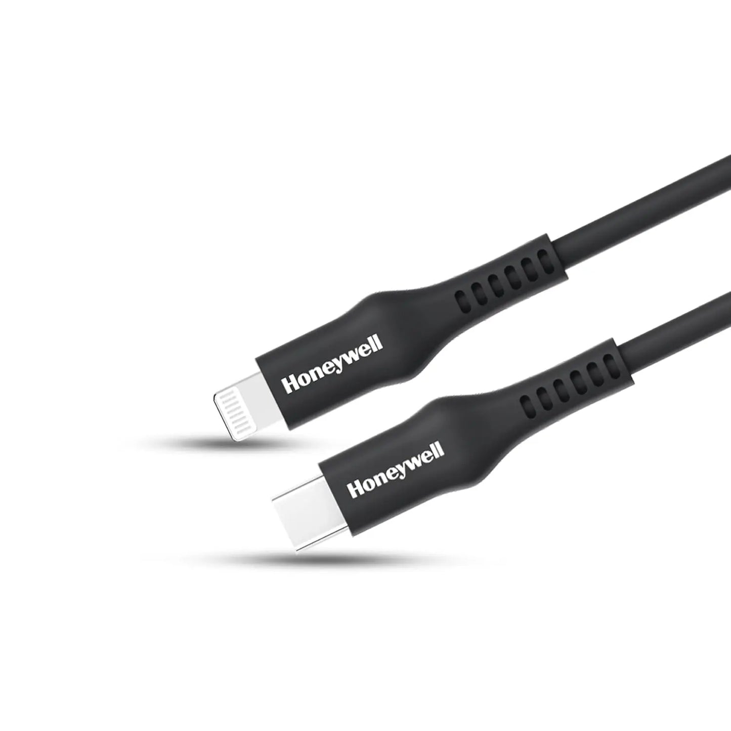 Honeywell Type C to Lightning Silicone cable (Black), MFI-certified, QC 3.0, PD 87W with Max Output 3A,Fast Charge & Sync Cable for iPhone, iPad, iMac, MacBook, AirPods- 6 Feet (1.8M)