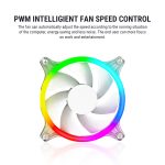 ANT ESPORTS ICE CHROMA ML240 ARGB LIQUID COOLER - WHITE