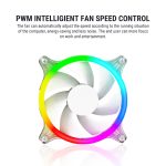 ANT ESPORTS ICE CHROMA ML360 ARGB LIQUID COOLER - WHITE