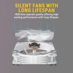 ANT ESPORTS ICE-INFINITE 360 ARGB CPU LIQUID COOLER - WHITE