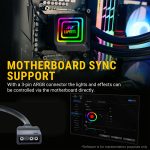 ANT ESPORTS ICE-INFINITE 240 ARGB CPU LIQUID COOLER - BLACK