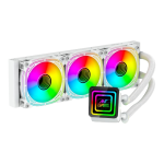 ANT ESPORTS ICE-INFINITE 360 ARGB CPU LIQUID COOLER - WHITE