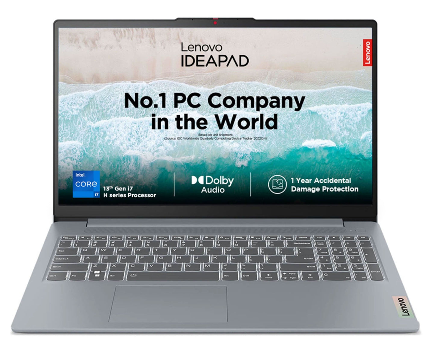 LENOVO IDEAPAD SLIM 3 83EM009YIN [CI7-13620H 13TH GEN/16GB/512GB SSD/WIN11 HOME+MSO/15.6 INCH/INTEGRATED GRAPHICS /1 YEAR(S)/GREY]