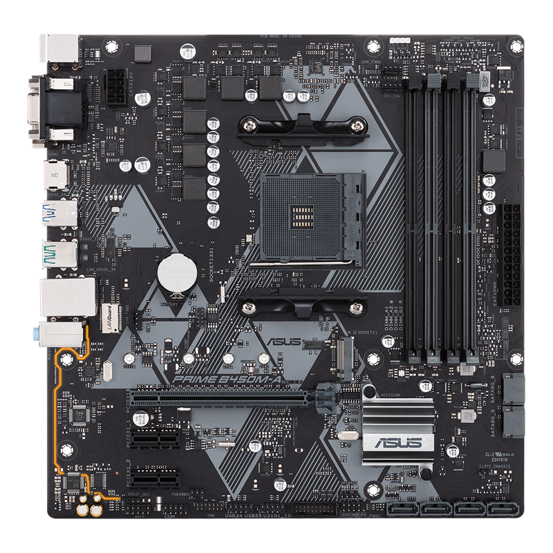 ASUS PRIME B450M-A AMD AM4 MOTHERBOARD