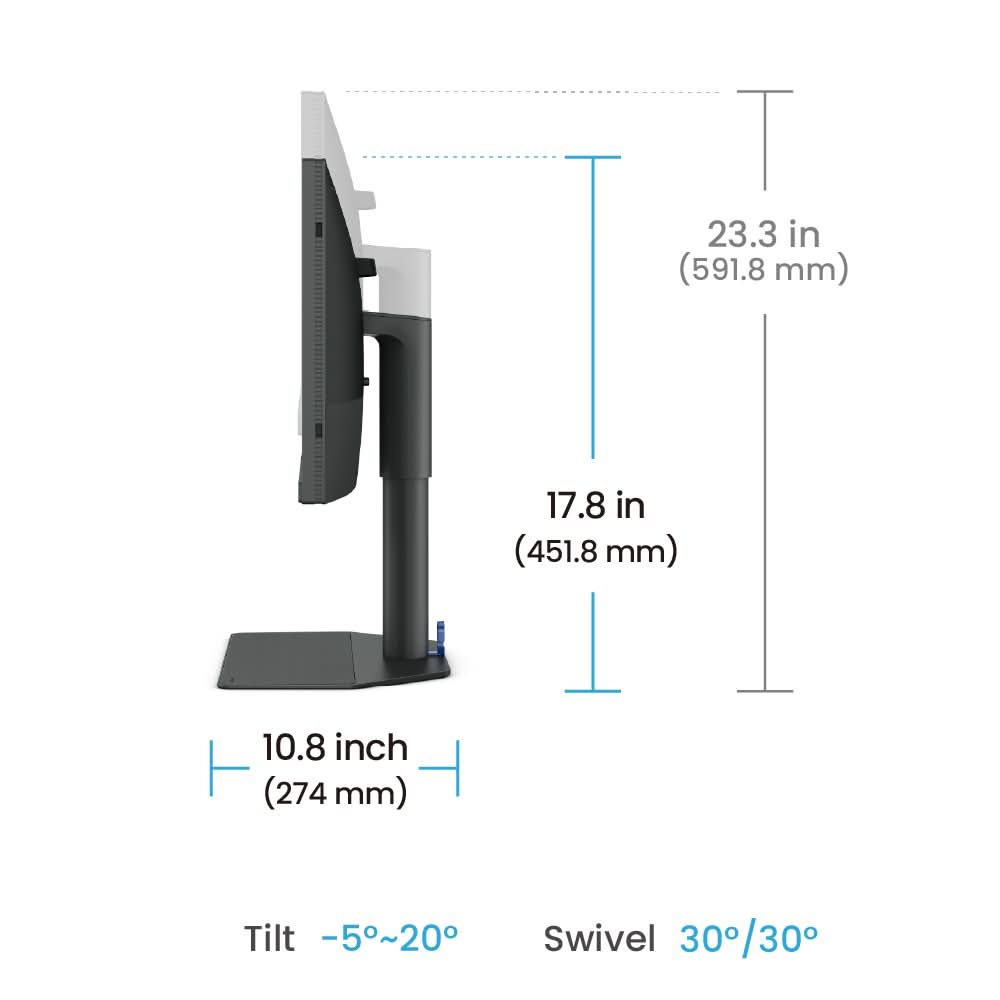 BENQ SW242Q 24 INCH PROFESSIONAL MONITOR