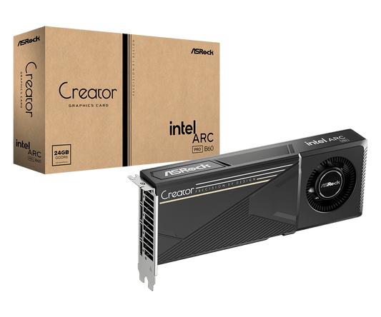 Asrock Intel Arc Pro B60 Creator 24GB Graphic Card