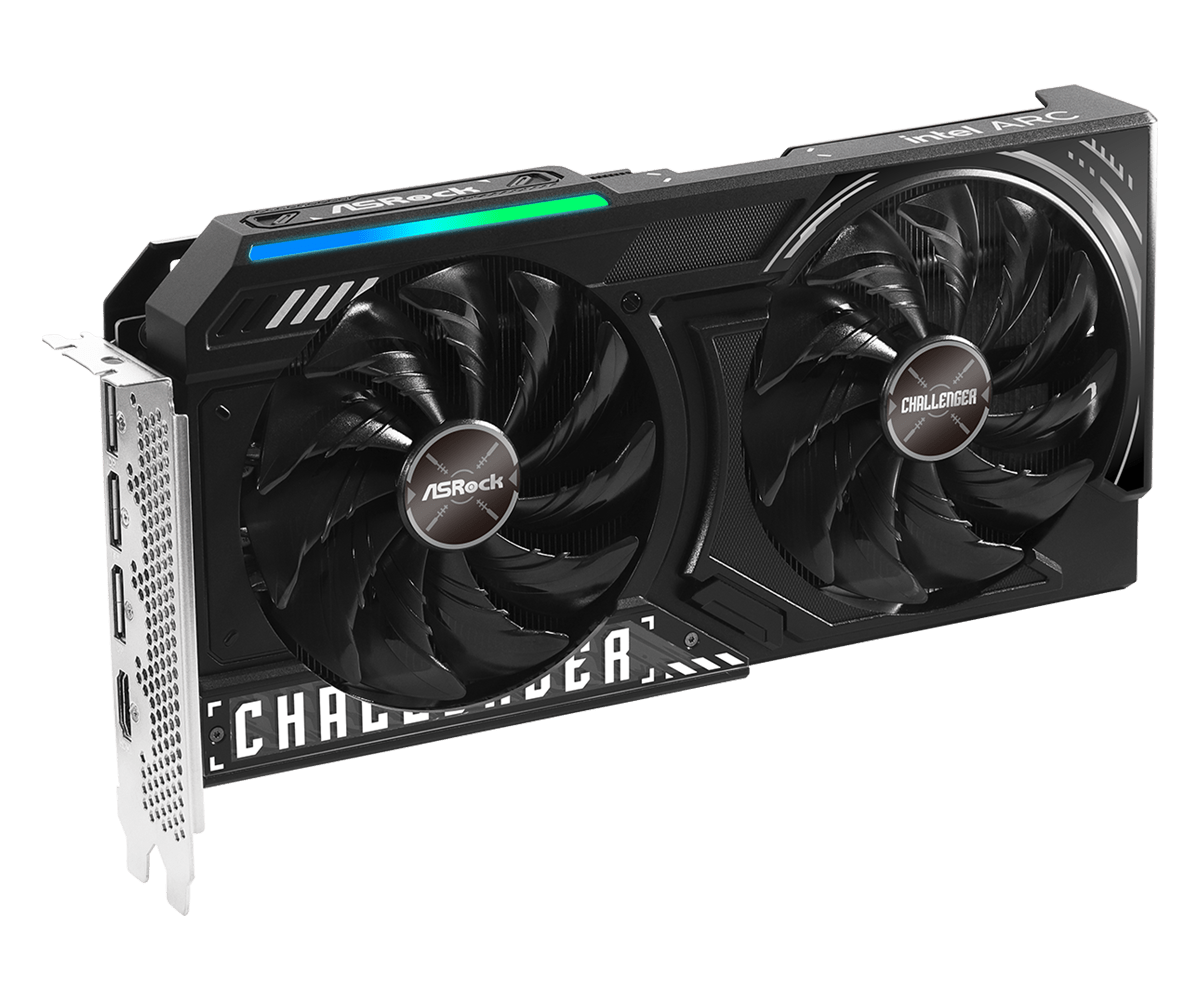 ASROCK INTEL ARC B580 CHALLENGER 12GB OC GRAPHIC CARD