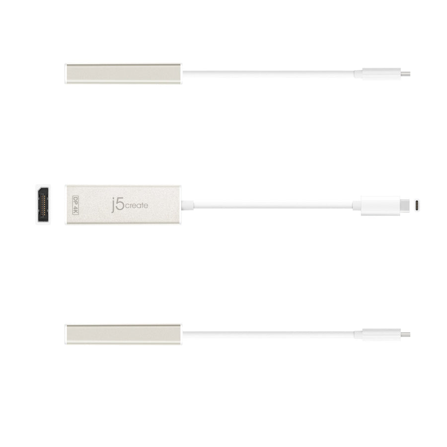 J5CREATE USB TYPE-C TO 4K DISPLAYPORT ADAPTER