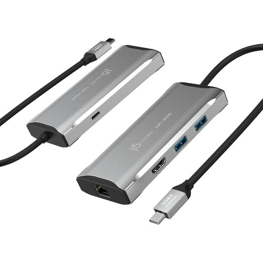 J5Create Gen 2 4K60 Elite USB-C 10Gbps Travel Dock