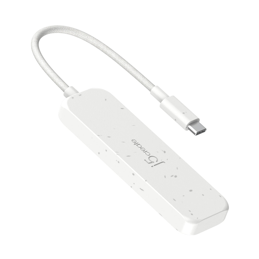J5CREATE ECO-FRIENDLY USB-C TO 4-PORT TYPE-A GEN 2 HUB