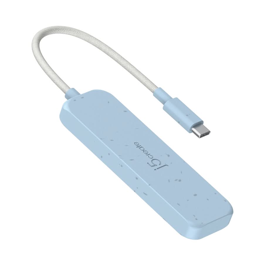 J5CREATE ECO-FRIENDLY USB-C to 4-Port Type-C & Type-A Gen 2 Hub