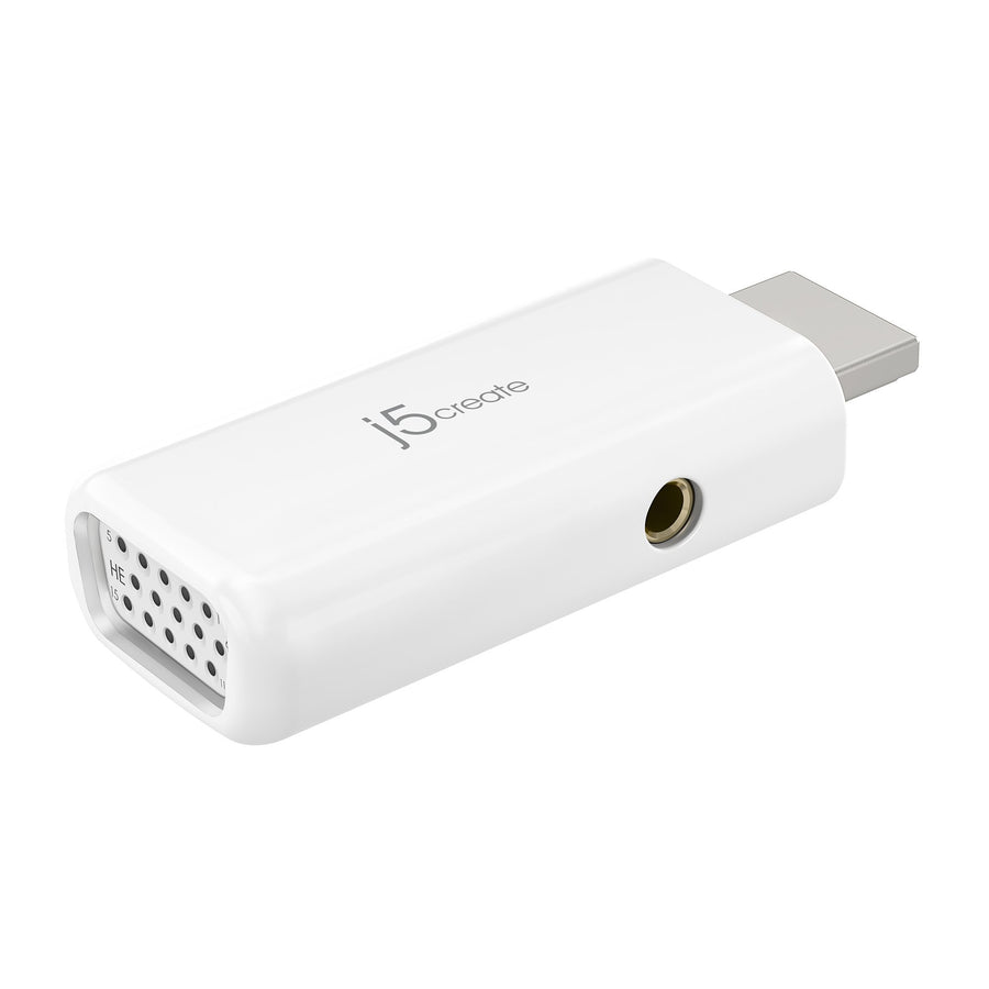 J5CREATE HDMI TO VGA VIDEO ADAPTER CONVERTER WITH AUDIO