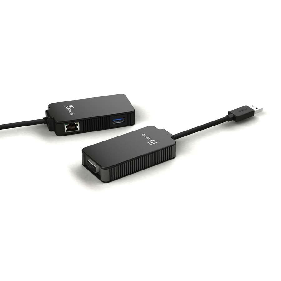 J5CREATE USB 3.0 Multi-Adapter VGA & Gigabit Ethernet