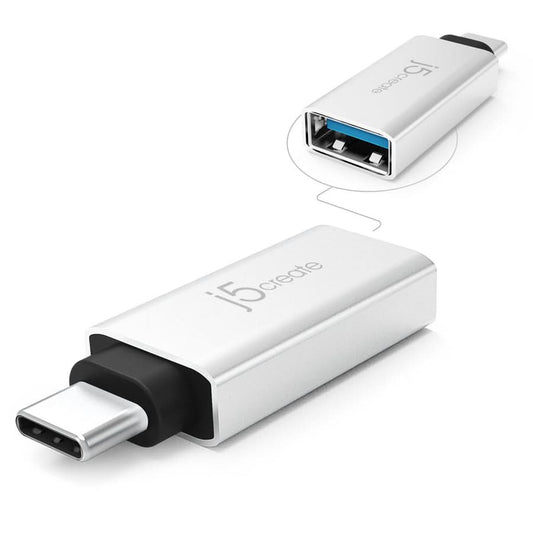 J5CREATE USB 3.1 Type-C to Type-A Adapter