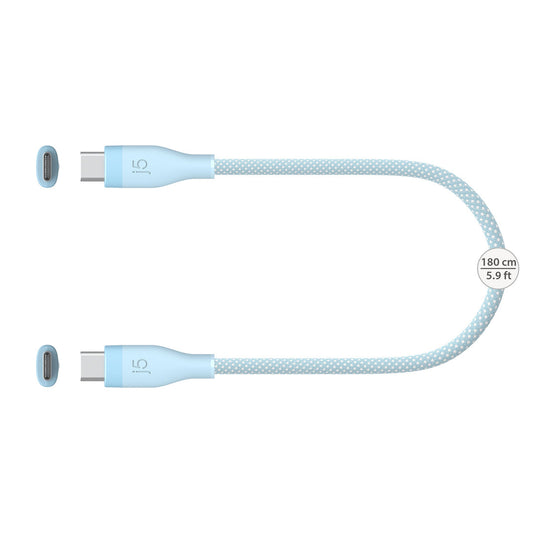 J5CREATE USB-C 60W ULTRA SOFT DOUBLE-BRAIDED FAST CHARGING CABLE