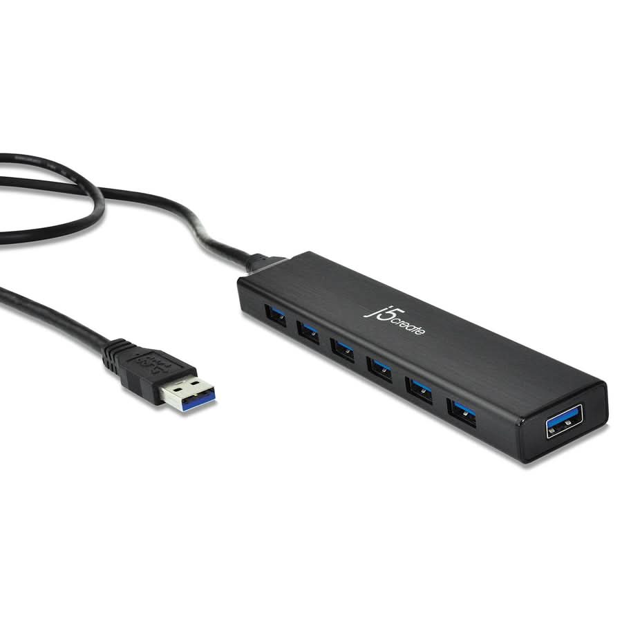 J5CREATE USB 3.0 7-Port HUB