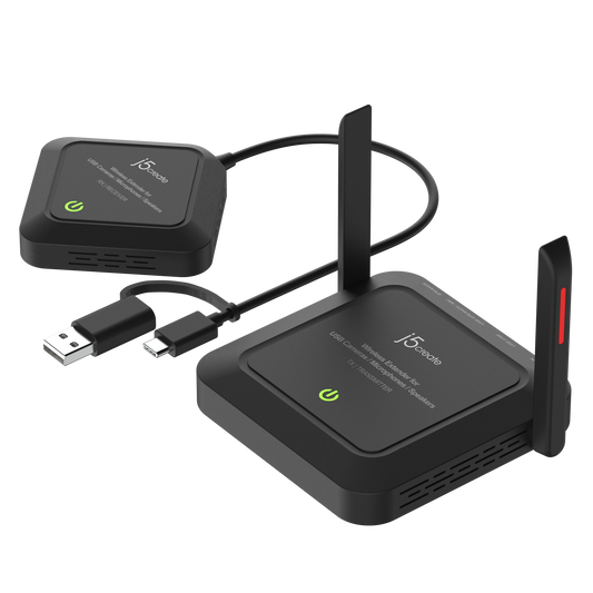 J5CREATE WIRELESS EXTENDER FOR USB CAMERAS / MICROPHONES / SPEAKERS