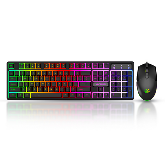 Ant Esports KM1600 Wired Gaming Keyboard and Gaming Mouse Combo (BIS.R-41183733)