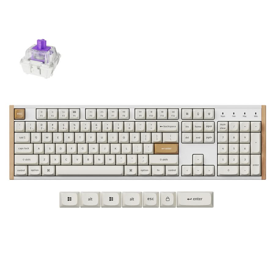 Keychron K10 HE K10H-Q1 Wireless Magnetic Switch Gaming Keyboard
