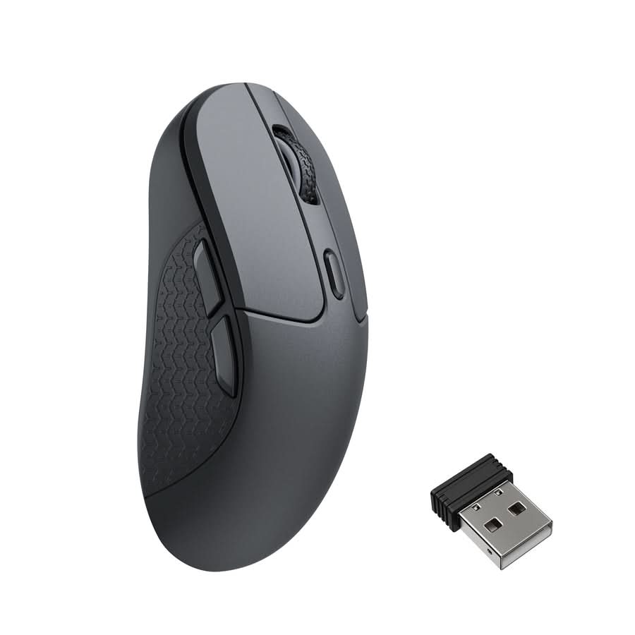 Keychron M3 Wireless Mouse, PixArt 3950 Sensor, 30000 DPI, 8000Hz Polling Rate, Bluetooth 5.3, 2.4GHz, USB Type-C, Black