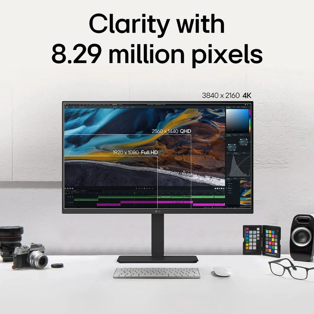 LG 32U720A-B 32 Inch 4K UHD VA 60Hz Ultrafine Monitor