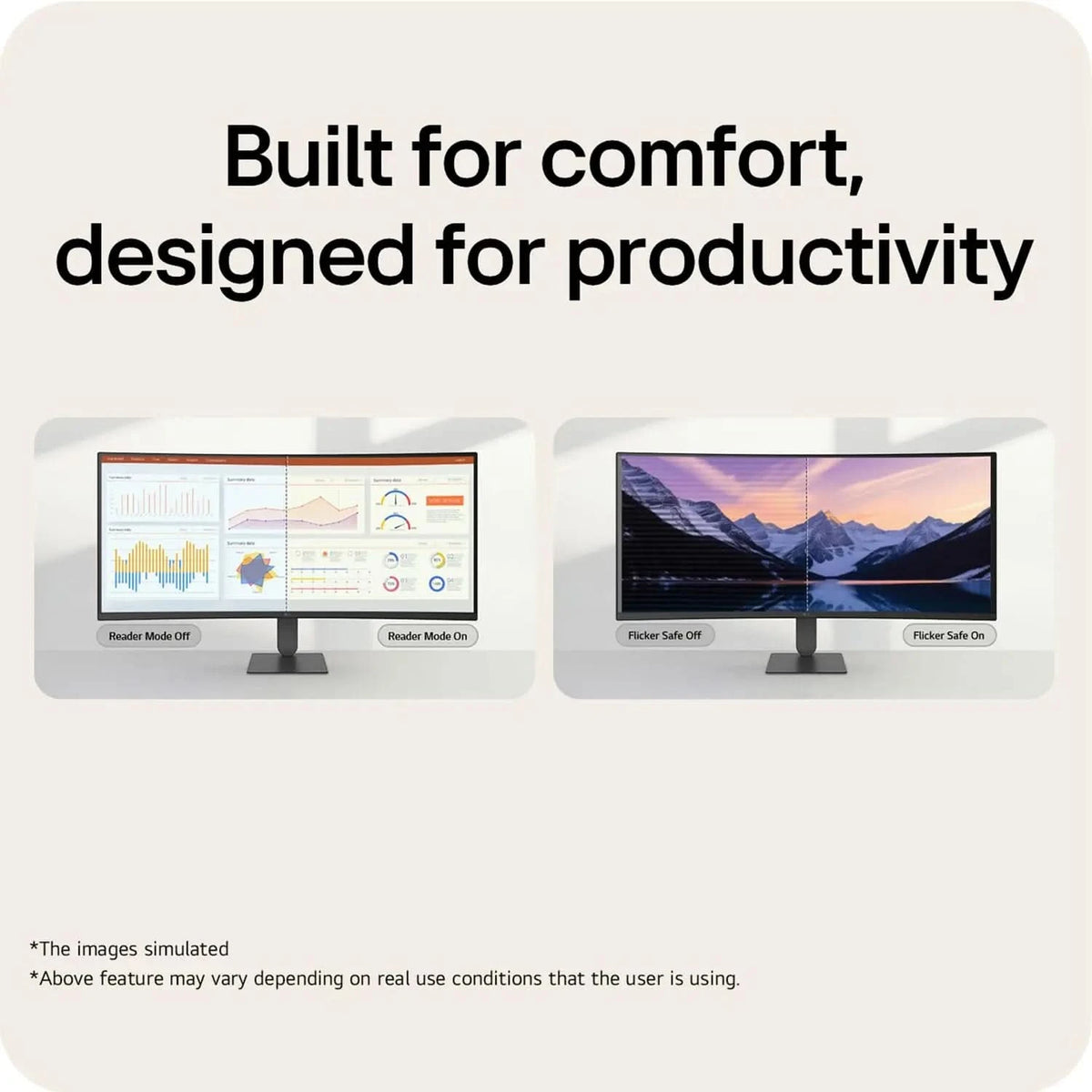 LG 34U640B 34 Inch UltraWide WQHD 144Hz sRGB 99% Curved Monitor