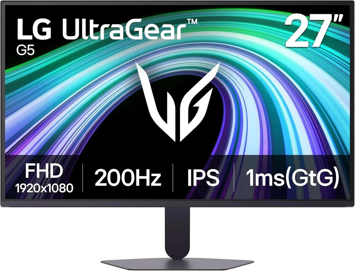 LG 27G523B-B 27-inch Ultragear IPS 1080p 200Hz 1ms G-Sync Gaming Monitor