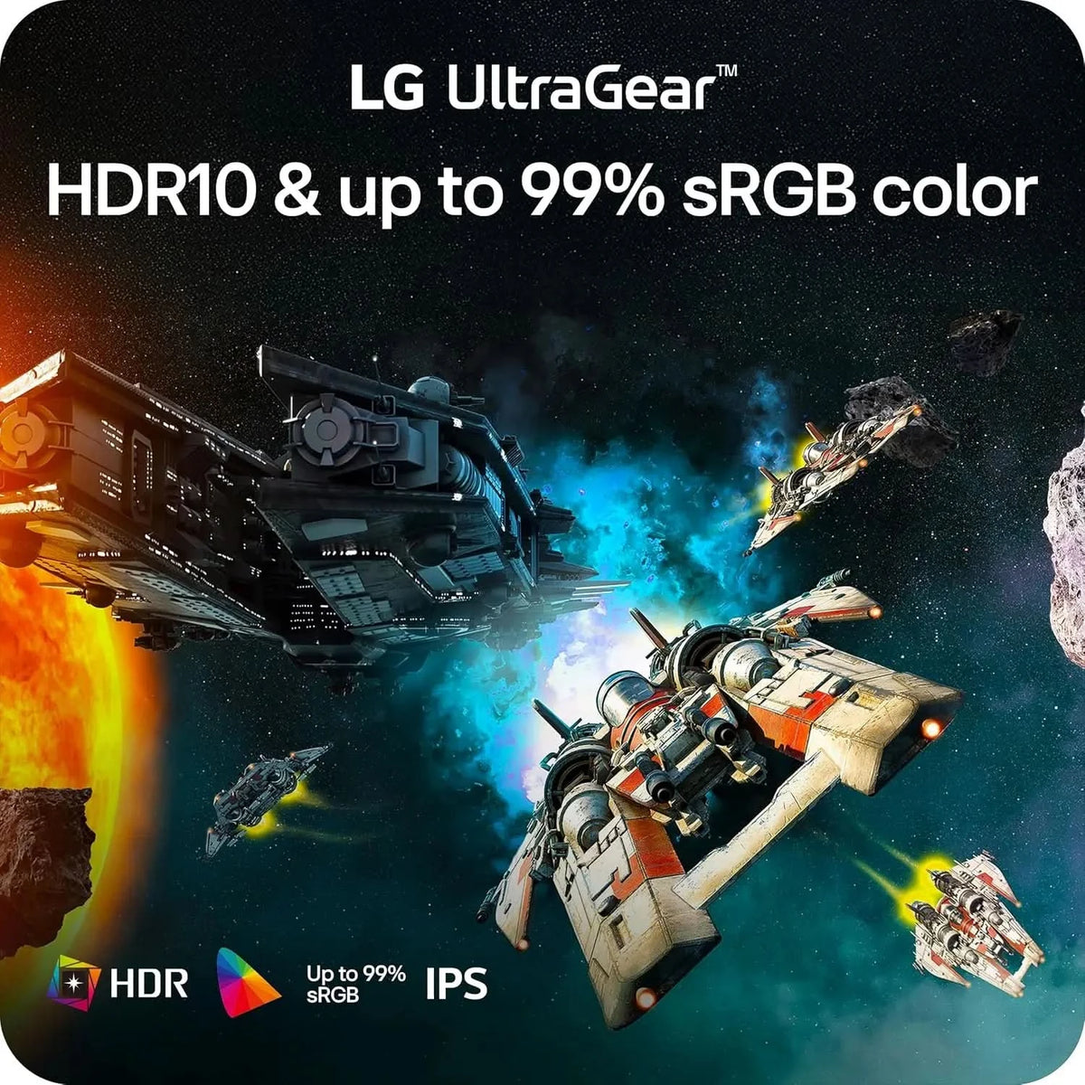 LG 32G620B-B 32-inch Ultragear IPS QHD 200Hz 1ms G-Sync Gaming Monitor