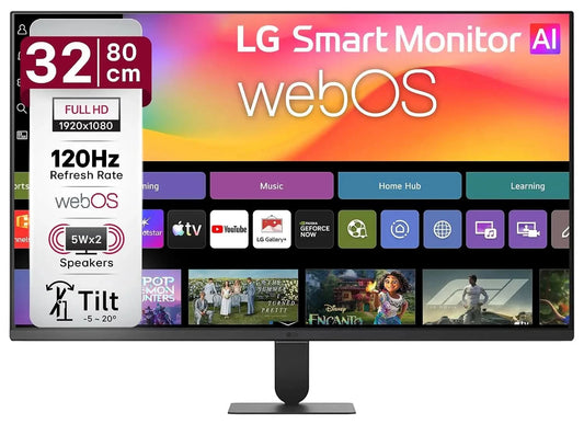 LG 32U501SB 80 cm (32 Inch) Full HD (1920x1080) Smart Monitor