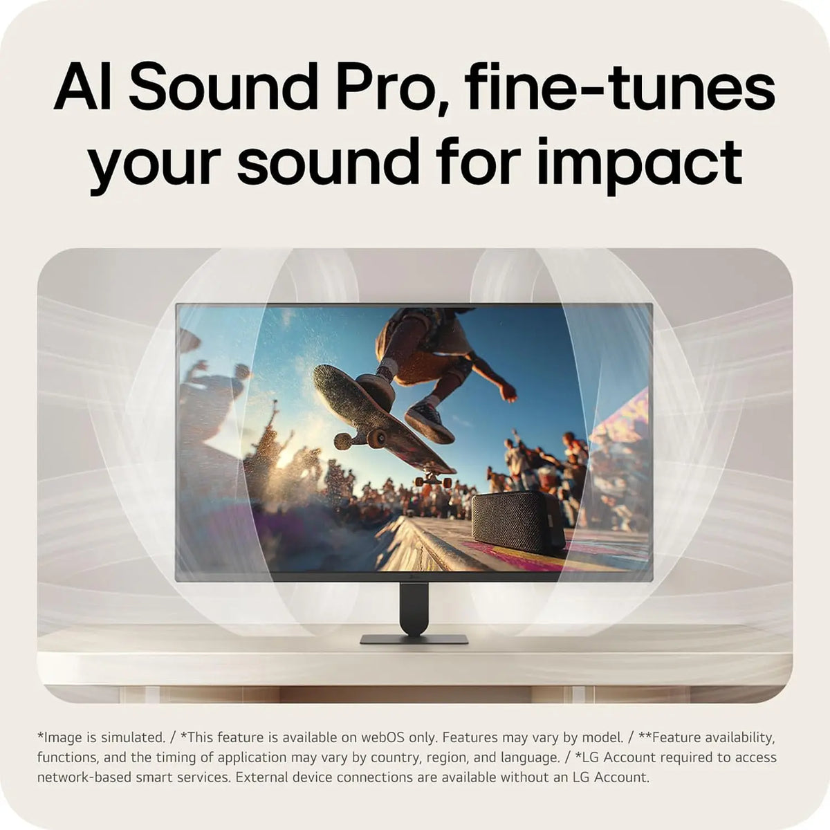 LG 32U501SB 80 cm (32 Inch) Full HD (1920x1080) Smart Monitor