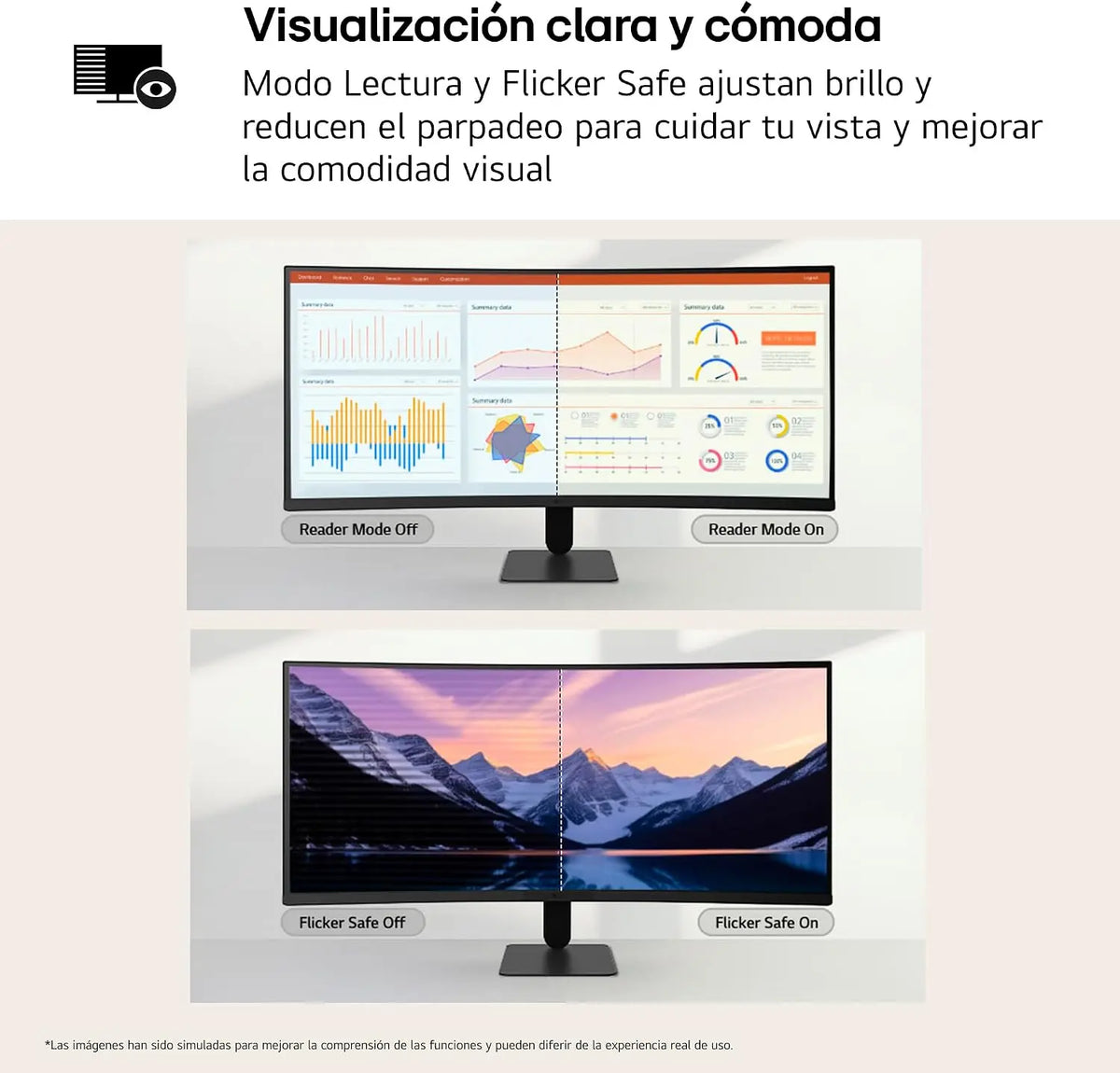 LG 34U601B-B UltraWide Monitor, 34" VA Display, WQHD Resolution, 120Hz Refresh Rate Black