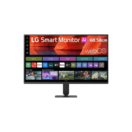 LG Smart Monitor AI U5s Monitor, 27" IPS Display, FHD Resolution, 120Hz Refresh Rate