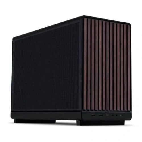 LIAN LI A3-mATX Wood Edition Black Mini Tower Cabinet