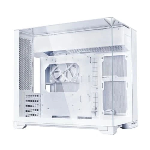 LIAN LI O11 VISION-M White, Micro-ATX Dual Chamber Gaming Cabinet