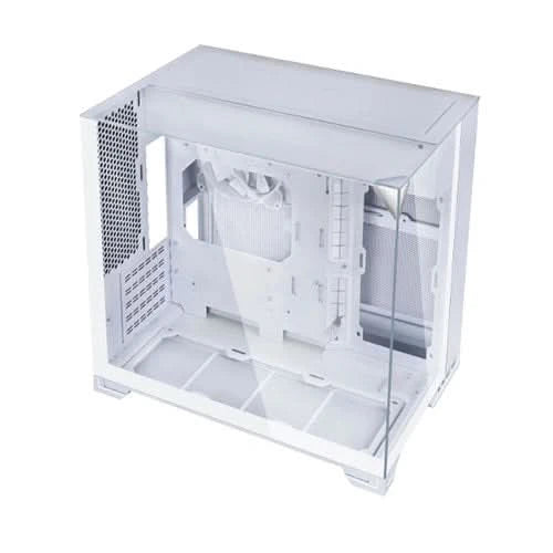 LIAN LI O11 VISION-M White, Micro-ATX Dual Chamber Gaming Cabinet