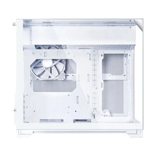 LIAN LI O11 VISION-M White, Micro-ATX Dual Chamber Gaming Cabinet