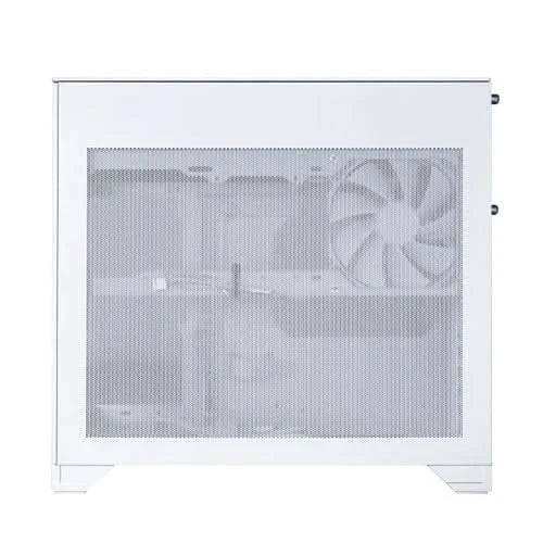 LIAN LI O11 VISION-M White, Micro-ATX Dual Chamber Gaming Cabinet