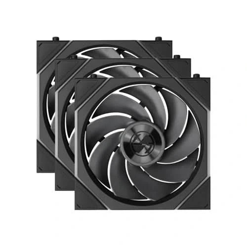LIAN LI UNI FAN TL FLEX 120mm ARGB Case Fan, 3-Pack, Black